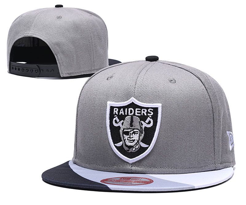 NFL Oakland Raiders Snapback hat LTMY02293->->Sports Caps